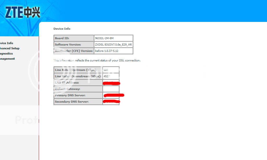 poner como bridge zte zxdsl 831