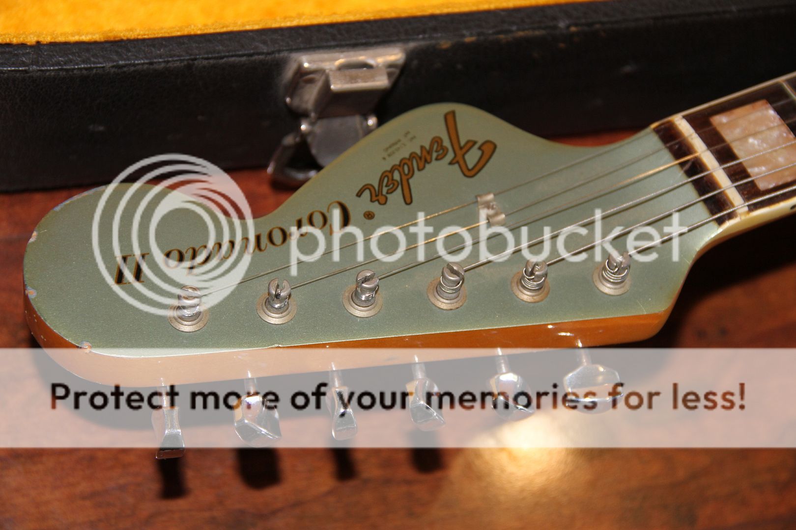 Original 1967 Fender Coronado 2 Rare Ice Blue Metallic Finish OHSC