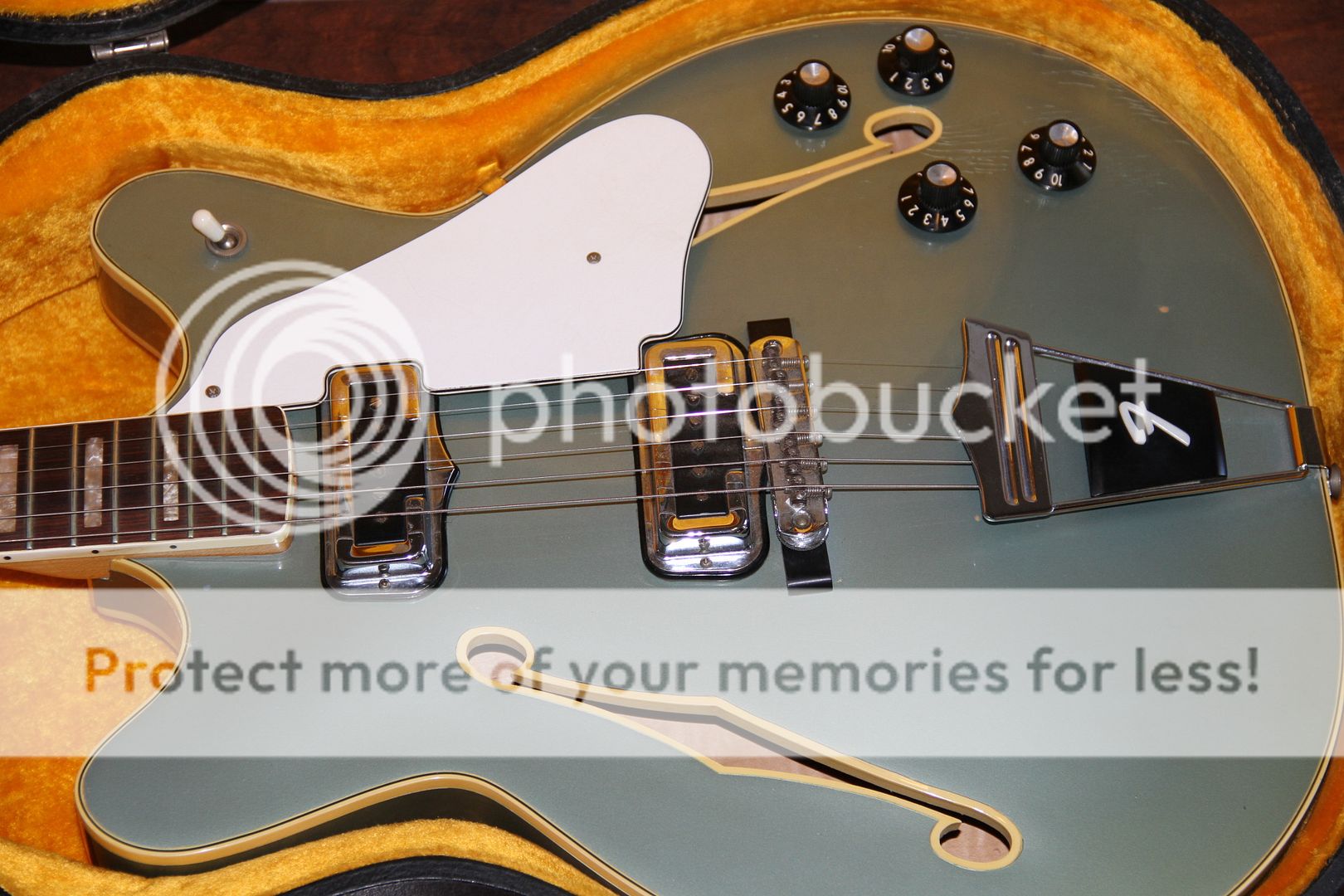 Original 1967 Fender Coronado 2 Rare Ice Blue Metallic Finish OHSC