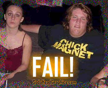 Chicks Magnet Fail Graphic